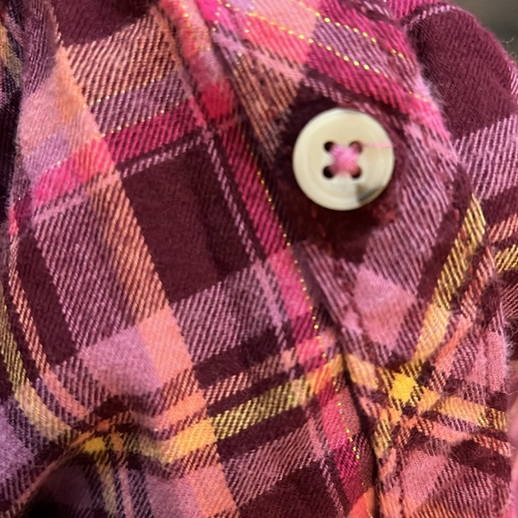 Cat & Jack plaid shirt - Picture 7 of 8